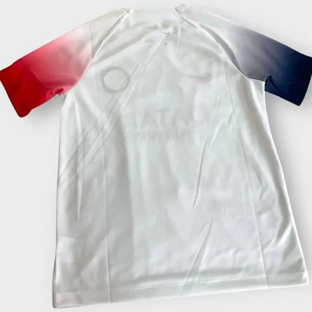 Nike Paris Saint G Academy Pro Away Soccer Jersey FD0639-101 Kids size Large New